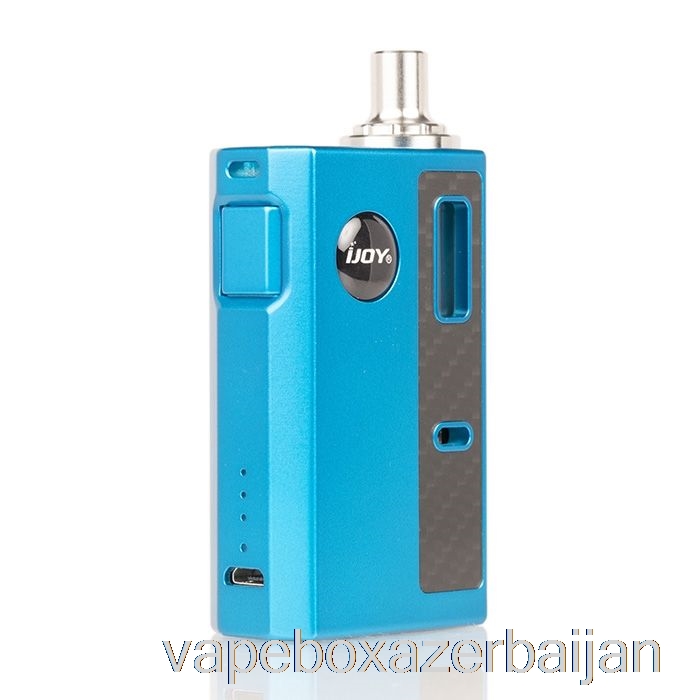 Vape Box Azerbaijan iJoy MERCURY 12W AIO Pod System Blue Carbon